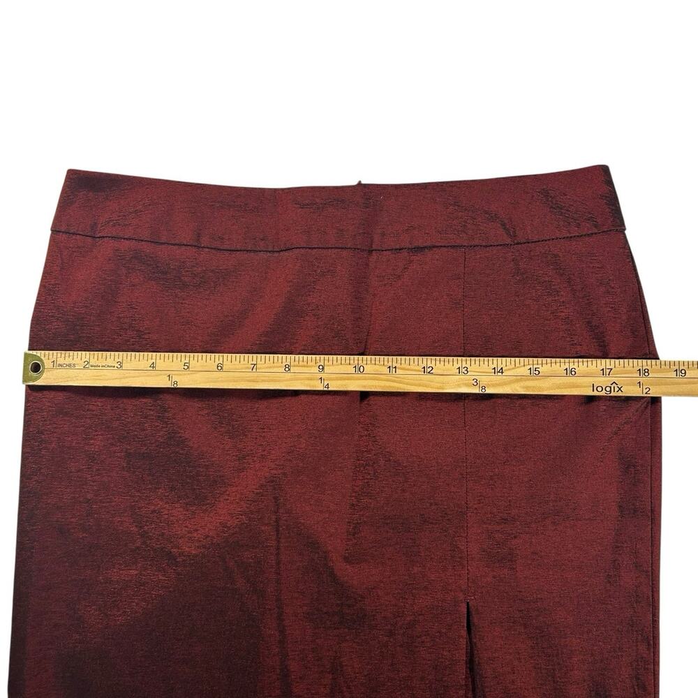 Vtg Cache Sz 10 Red Black Skirt Y2K Whimsigoth Dark Academia Witchy Goth Grunge - Picture 7 of 8